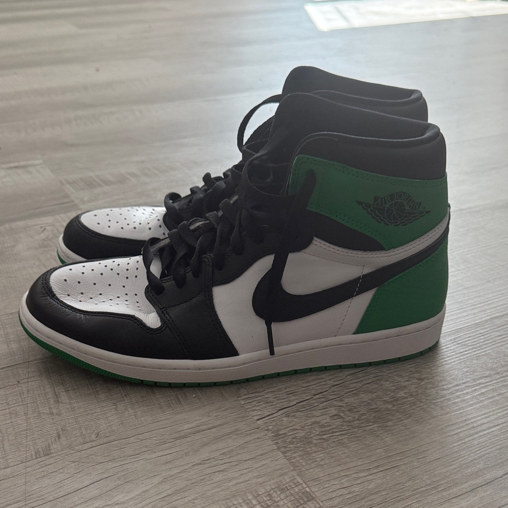 Air Jordan 1 Retro High OG “Pine Green” Black/White/Green Men’s Sneakers